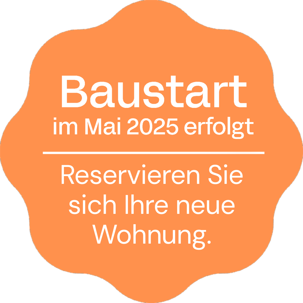 Baustart Mai 2025